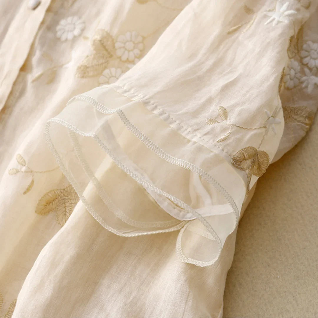 Ayden™ | Embroidered blouse