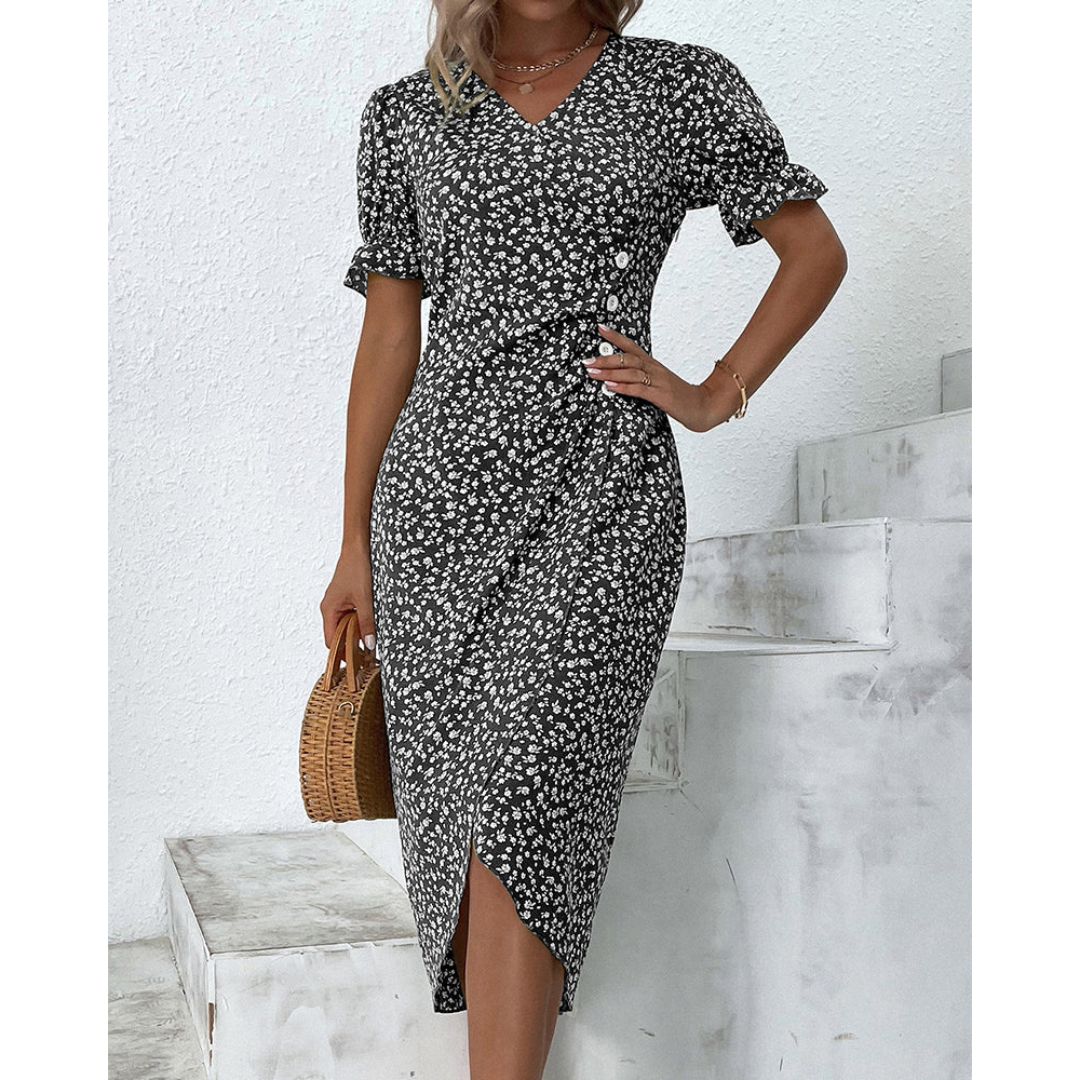 Teressa | Flattering Wrap Dress
