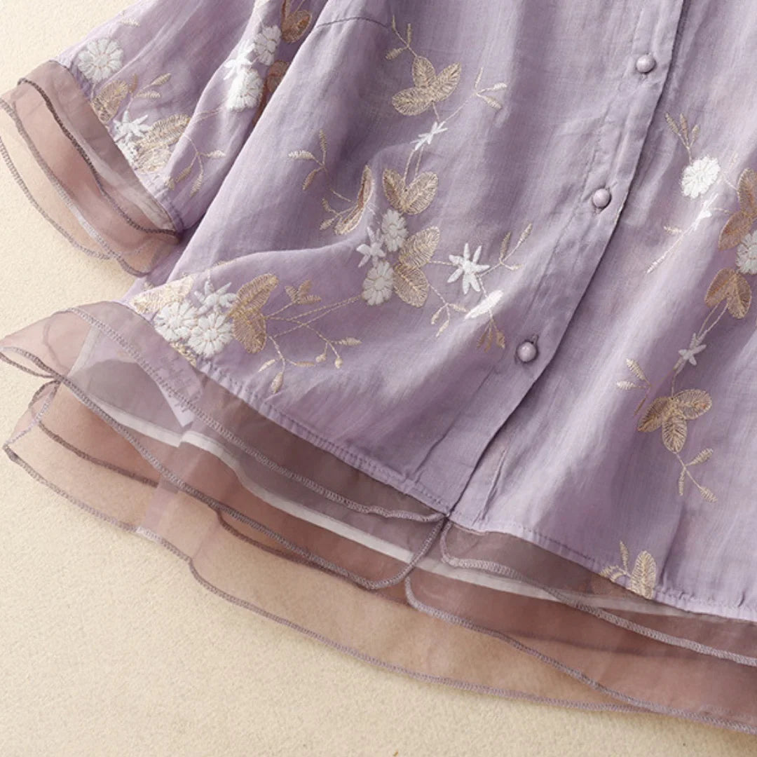 Ayden™ | Embroidered blouse